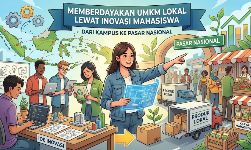 Inovasi Produk Mahasiswa Dorong UMKM Lokal Tembus Pasar Nasional